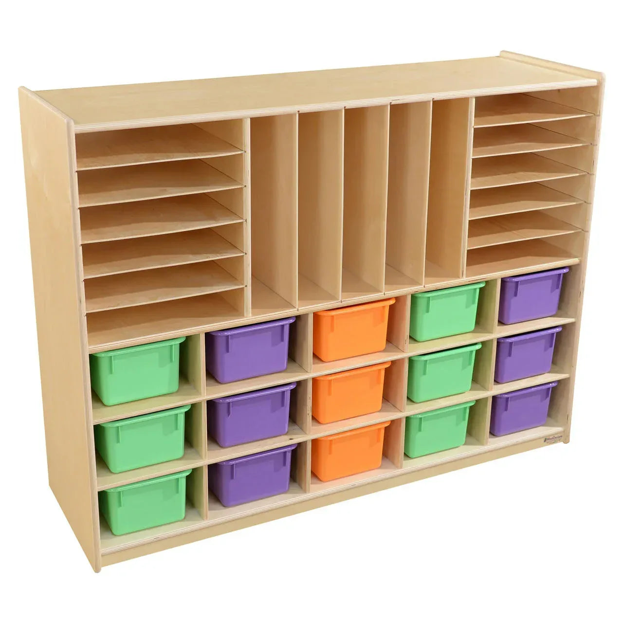 Multi-Storage with (15) Assorted Pastel Trays