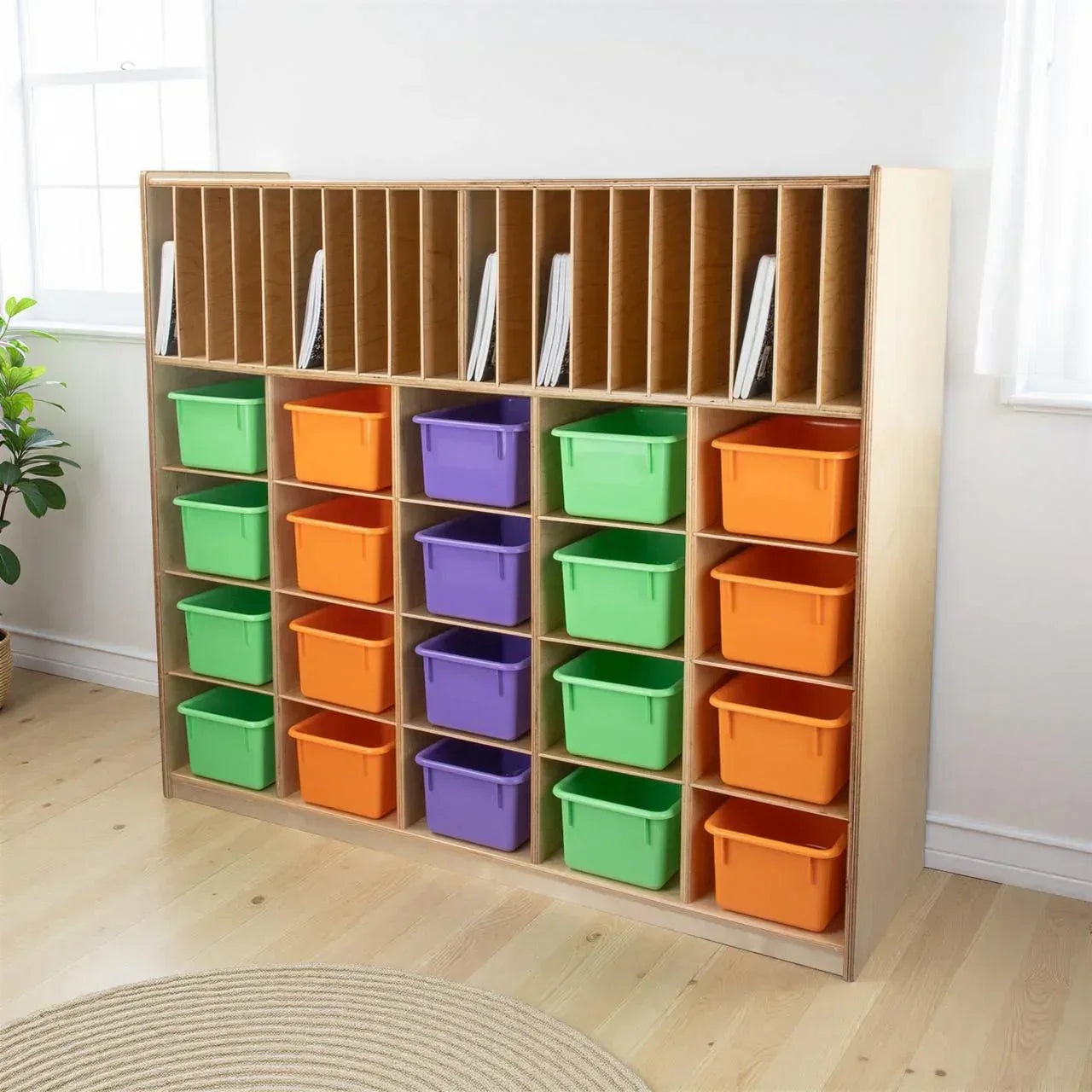Multi-Storage with 20 Assorted Pastel Trays