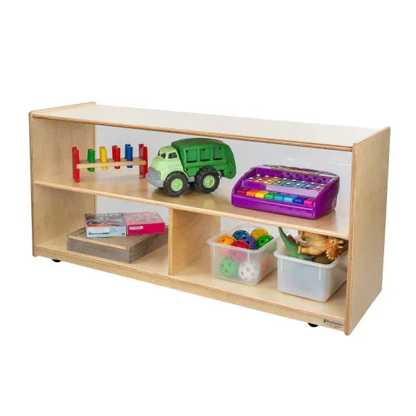 Versatile Shelf Storage with Acrylic Back - 23-1/2"H