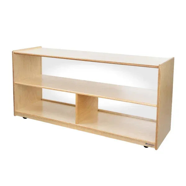 Versatile Shelf Storage with Acrylic Back - 23-1/2"H