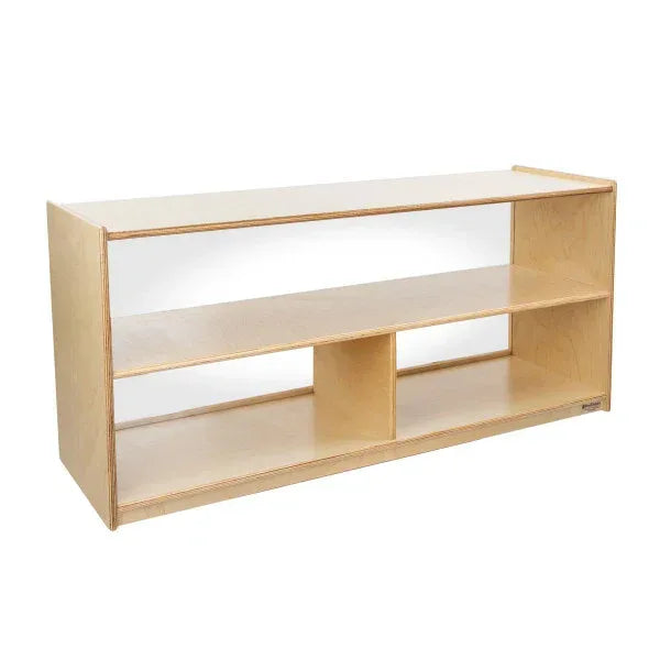 Versatile Shelf Storage with Acrylic Back - 23-1/2"H