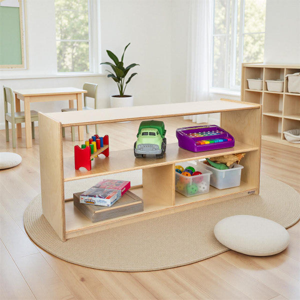 Versatile Shelf Storage with Acrylic Back - 23-1/2"H