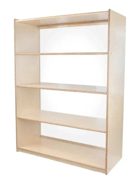 Bookshelf with Acrylic Back - 49"H