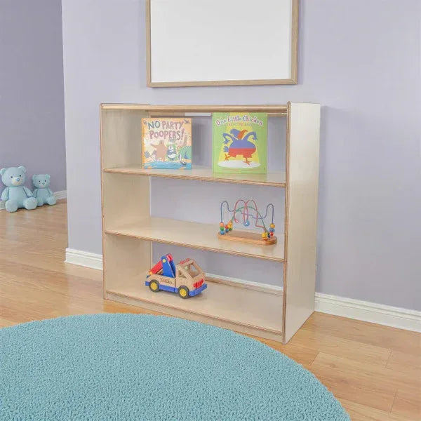 Bookshelf with Acrylic Back - 36-3/4"H