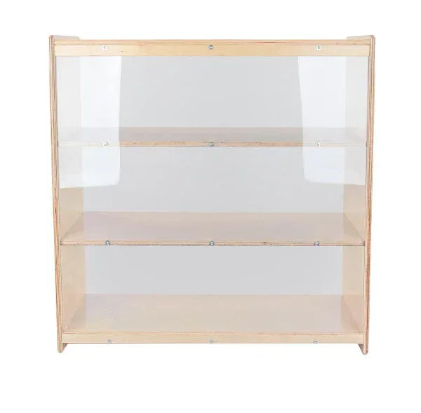 Bookshelf with Acrylic Back - 36-3/4"H