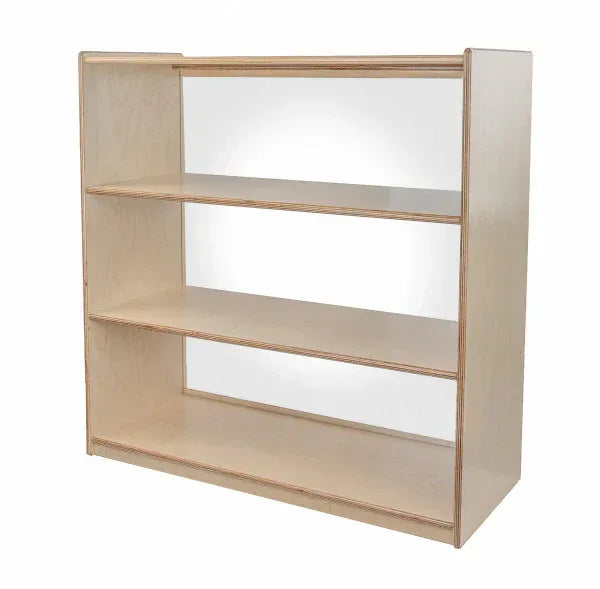 Bookshelf with Acrylic Back - 36-3/4"H