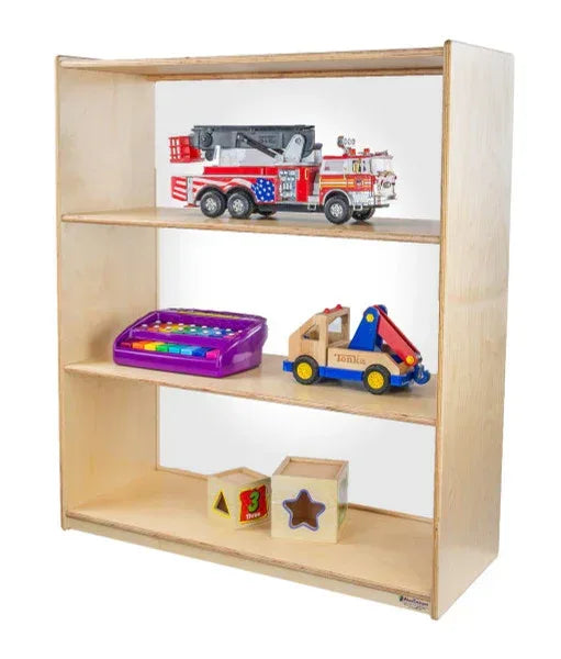 Bookshelf with Acrylic Back - 42-7/16"H