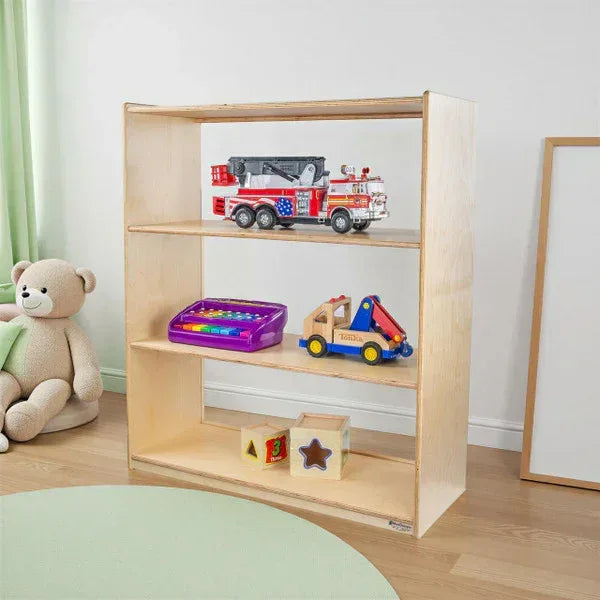 Bookshelf with Acrylic Back - 42-7/16"H
