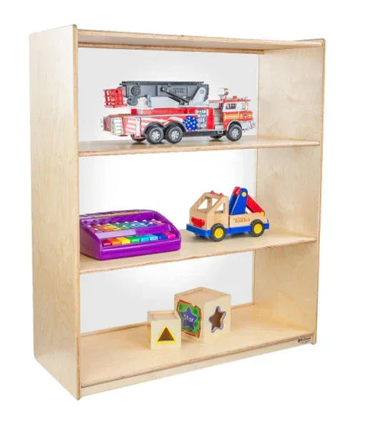 Bookshelf with Acrylic Back - 42-7/16"H