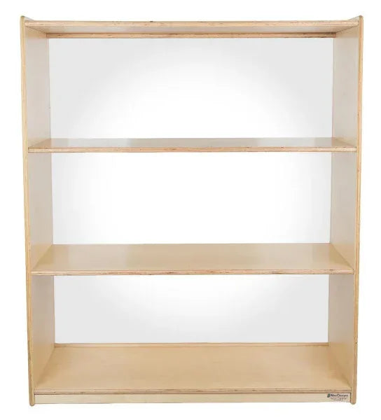 Bookshelf with Acrylic Back - 42-7/16"H