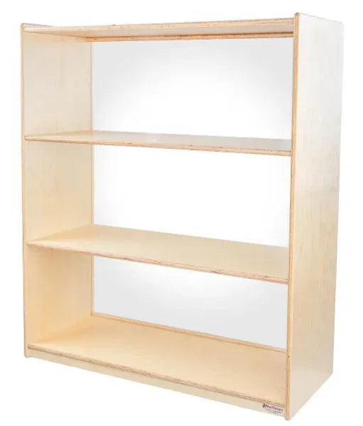 Bookshelf with Acrylic Back - 42-7/16"H