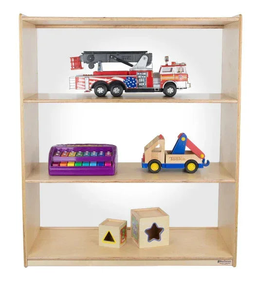 Bookshelf with Acrylic Back - 42-7/16"H