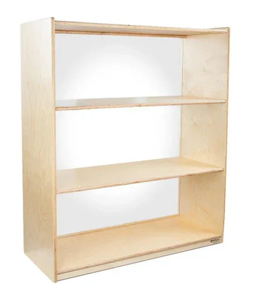 Bookshelf with Acrylic Back - 42-7/16"H