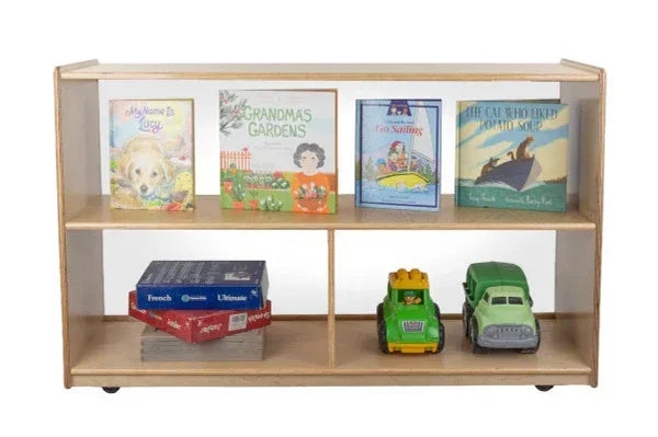Versatile Shelf Storage with Acrylic Back - 30"H