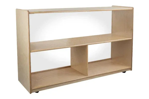 Versatile Shelf Storage with Acrylic Back - 30"H