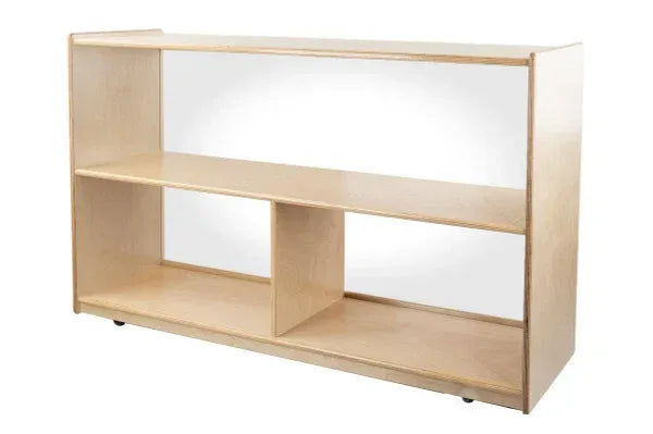 Versatile Shelf Storage with Acrylic Back - 30"H