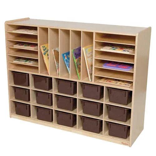 Multi-Storage (15) with Brown Trays – Gramco School Supplies