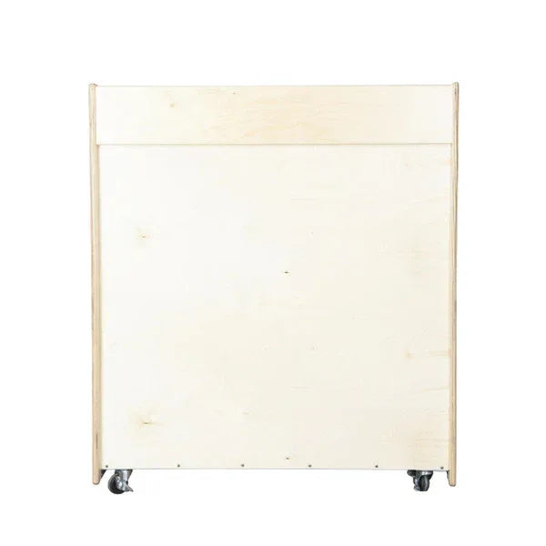 Sensorial Discovery Shelving without Trays