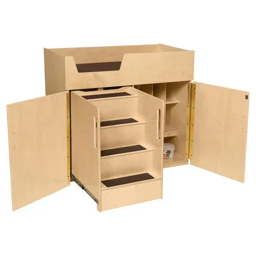 Deluxe Infant Care Center with Stairs