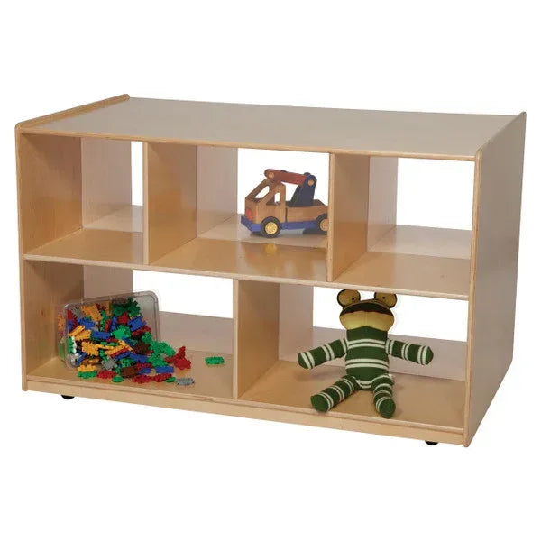 30"H Double Storage Island with Acrylic