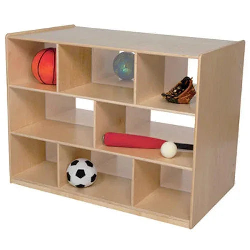 38"H Double Storage Island with Acrylic