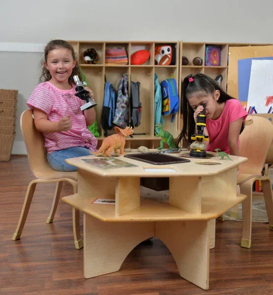 Deluxe Science Activity Table with Brown Tub