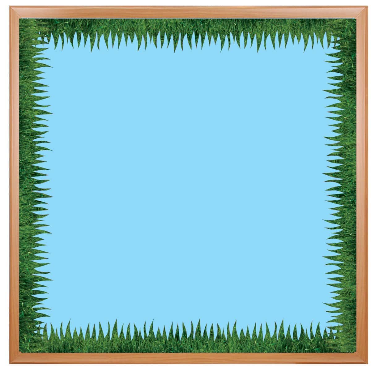 Hygloss Classroom Die Cut, Natural Grass, 3 x 36-Inch 12-Pack, 33670