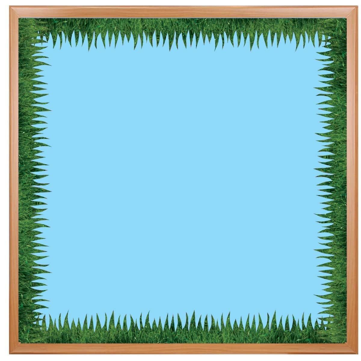 Hygloss Classroom Die Cut, Natural Grass, 3 x 36-Inch 12-Pack, 33670