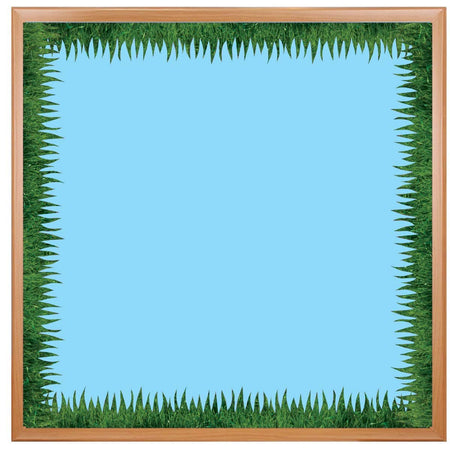 Hygloss Classroom Die Cut, Natural Grass, 3 x 36-Inch 12-Pack, 33670