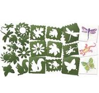 Roylco Nature Stencils - 10/pkg. R-5615