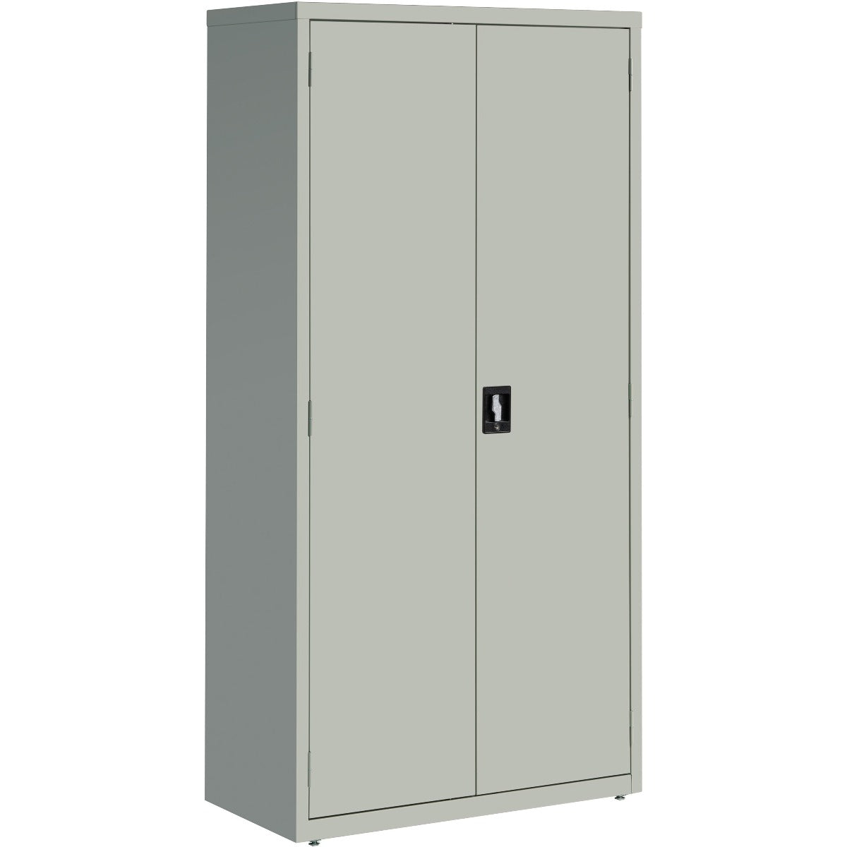 Lorell Fortress Series Storage Cabinet 36" x 18" x 72" - 5 Shelves LIGHT GREY