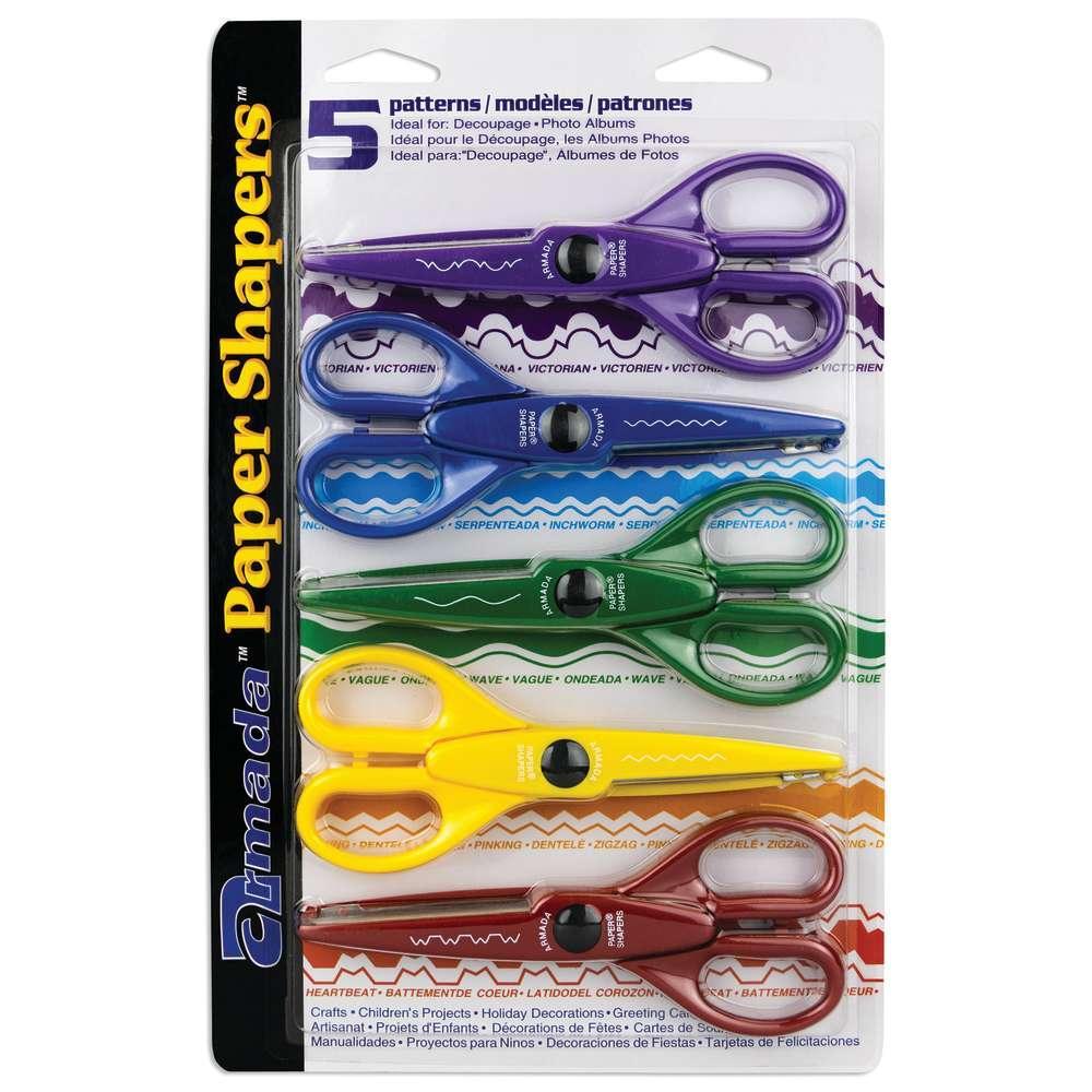 Paper Shapers® Decorative Scissors 5-Pack, Set 1