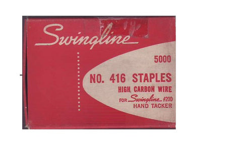 Vintage NOS Swingline Inc No. 416 Chisel Pointed Staples C 3