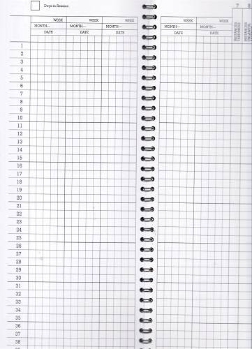 Approved New York State Attendance Register Book