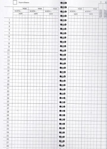 Approved New York State Attendance Register Book