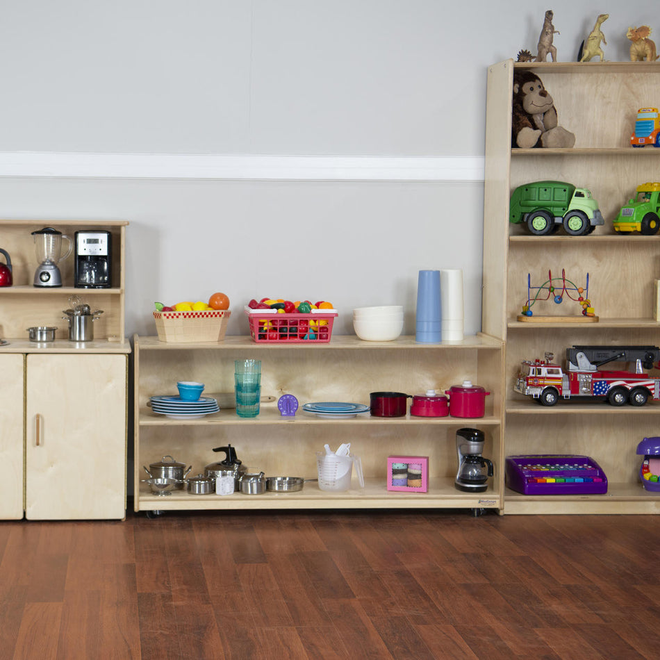 Open Shelf Display Storage Unit- 23.5"H