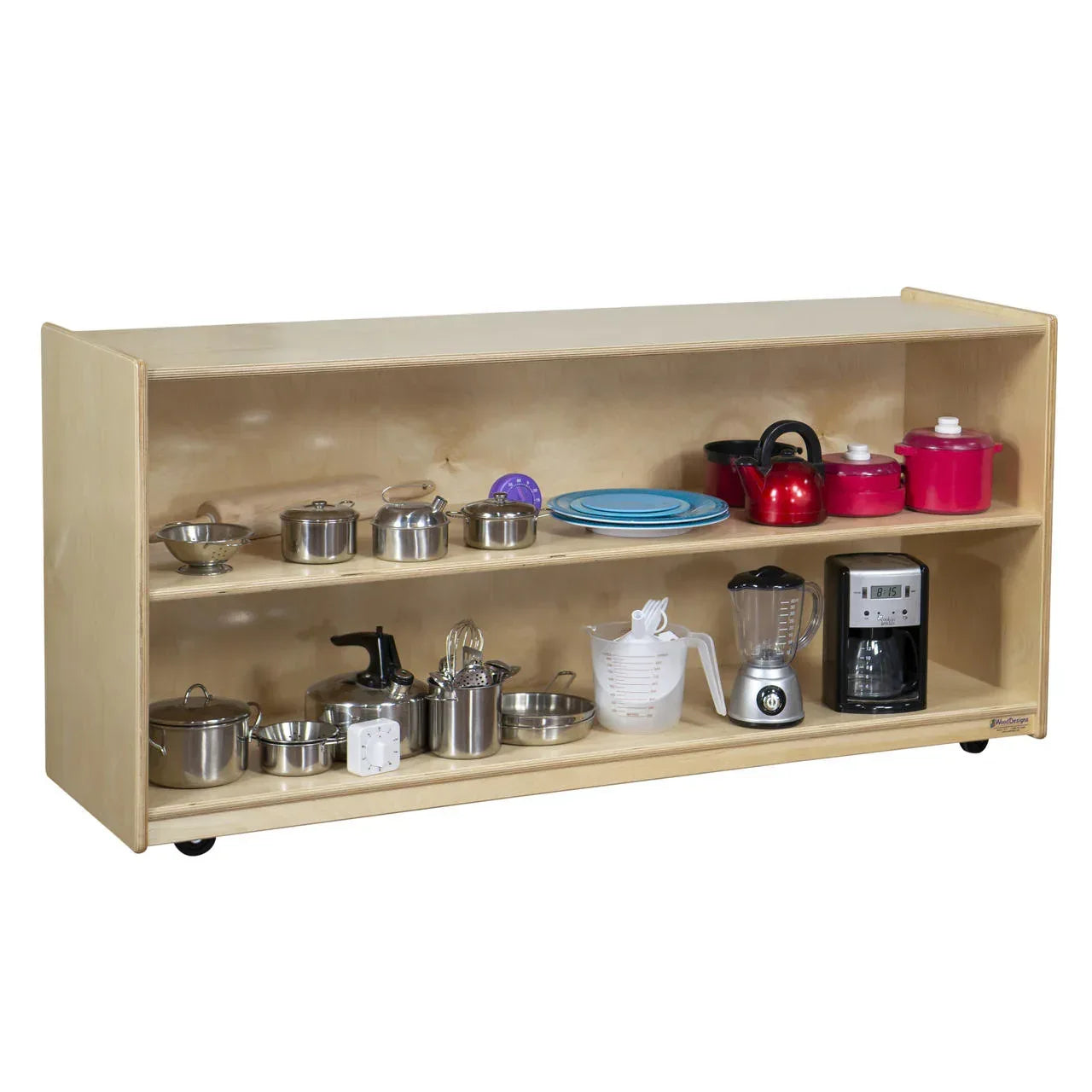 Open Shelf Display Storage Unit- 23.5"H