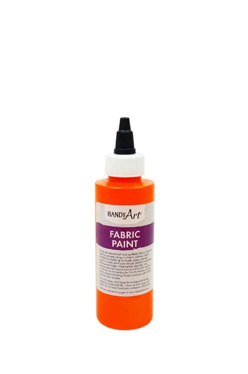 Handy Art® Fabric Paint - 4 oz. Chrome Orange, (HAN510-015)