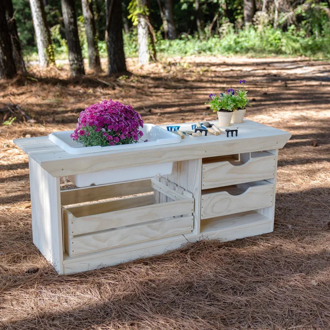 Outdoor Activity Center and Mud Kitchen Set