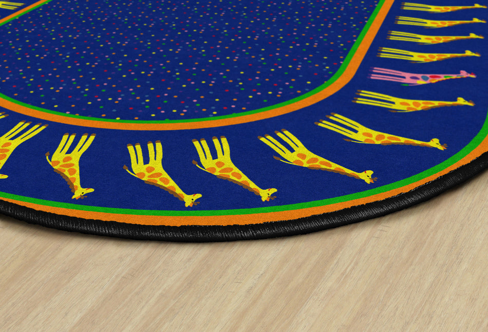 BE YOURSELF OVAL CARPETS 10'6 x 13'2