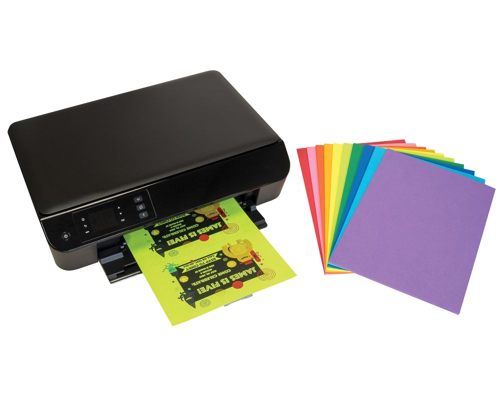 Array® Card Stock COLORFUL CARD STOCK 8-1/2" X 11" 10 COLORS 100 SHEETS, DIXP101169