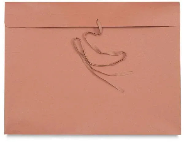 Red Wallet Tie Closure Portfolios 5" x 11.5"