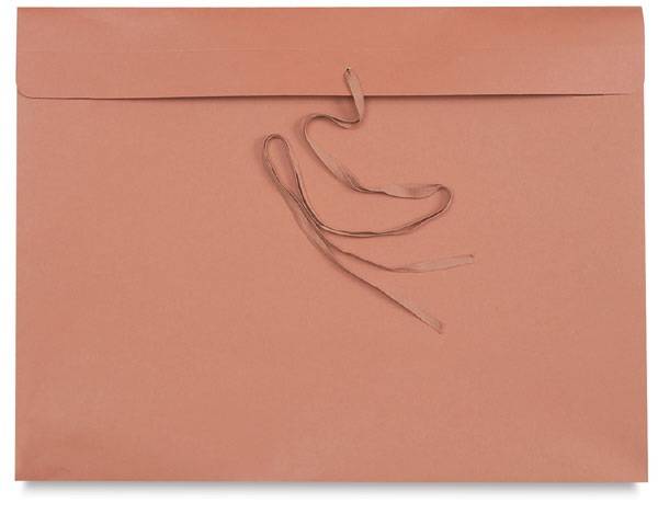 Red Wallet Tie Closure Portfolios 17" x 21"