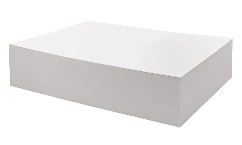 WATERCOLOR PAPER 9" X 12" WHITE, BULK, 90 LB. 250 SHEETS (P4930)