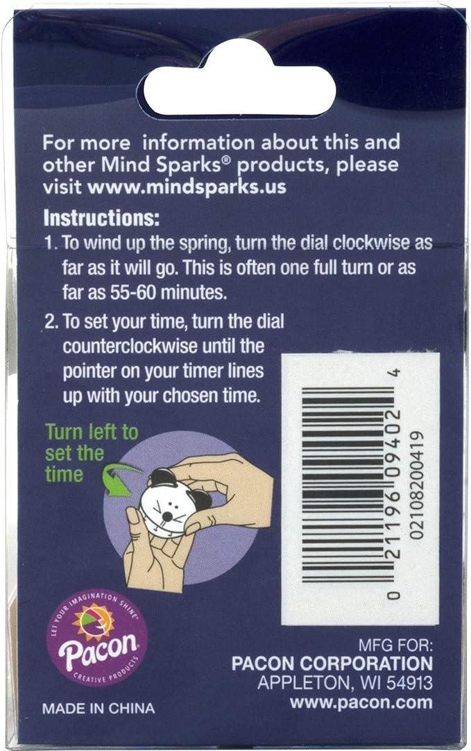 Mind Sparks Classroom Timer - FROG, Approx. 2-1/4"H x 2-1/2"W