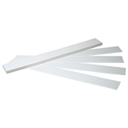 Pacon Sentence Strips, 3" x 24", White Tagboard, Pack Of 100