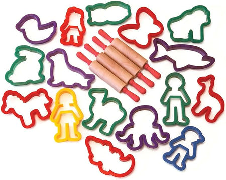 CREATIVITY STREET® JUMBO CUTTER SET - 20 PIECE SET