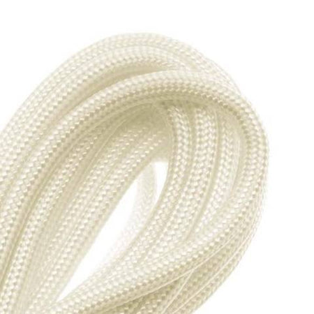 Paracord 550 / Nylon Parachute Cord 4mm - White (16 Feet/4.8 Meters)