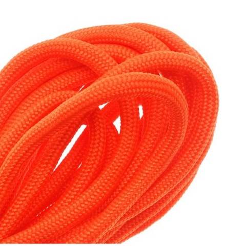 Paracord 550 / Nylon Parachute Cord 4mm - Neon Orange (16 Feet/4.8 Meters)