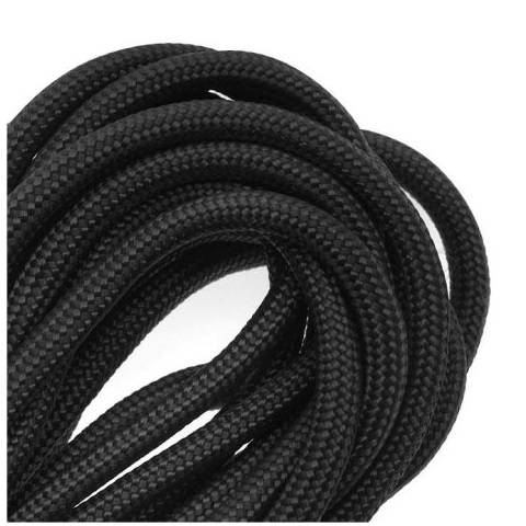 Paracord 550 / Nylon Parachute Cord 4mm - Black (16 Feet/4.8 Meters)